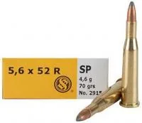 Balas Sellier & Bellot 5.6×52R 70gr SP x20