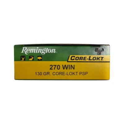 Balas Remington Core-Lokt 270 Win 130gr PSP x20