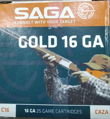 Cartuchos Saga Gold 16GA Shot N7/28g x25