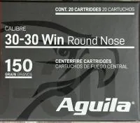 Balas Aguila 30-30 150gr Round Nose x20