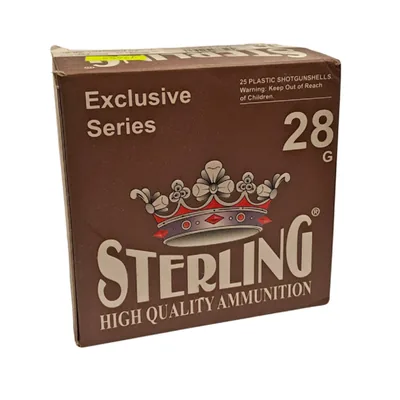 Cartuchos Sterling 16GA Shot N5/28g x25