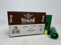 Cartuchos Sterling 16GA Slug x10