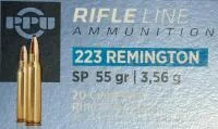 Balas PPU 223 Rem 55gr SP x20