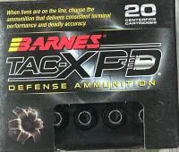 Balas Barnes 380 ACP 80gr x20