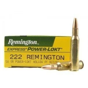 Balas Remington Core-Lokt 222 Rem 50gr PSP x20
