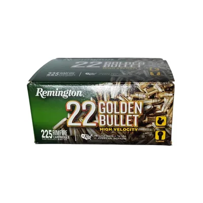 Balas Remington Golden Bullet 22 LR High Velocity 36gr HP Round Nose x225