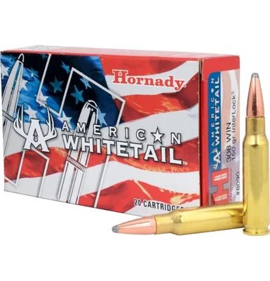 Balas Hornady American Whitetail 308 Win 150gr SP x20
