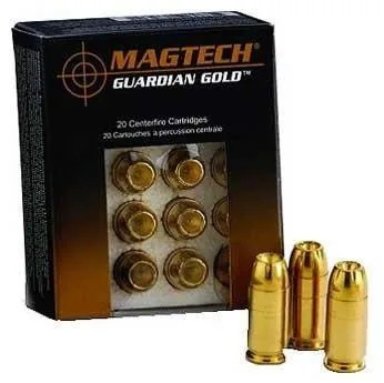 Balas Magtech Guardian Gold 45 ACP +P 185gr JHP x20