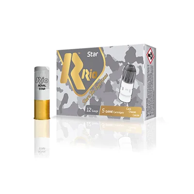 Cartuchos Rio Royal Star 12GA x5