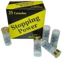 Cartuchos Stopping Power 12GA Buckshot Riot Control x25