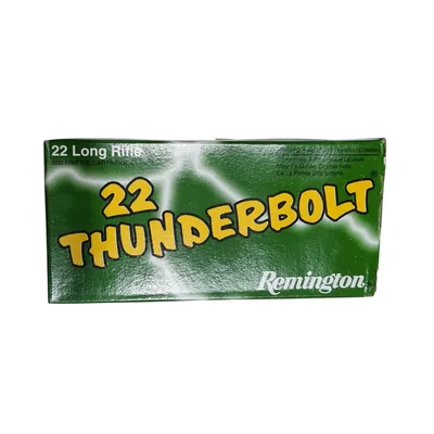 Balas Remington Thunderbolt 22 LR High Velocity 40gr Solid Lead Round Nose x500
