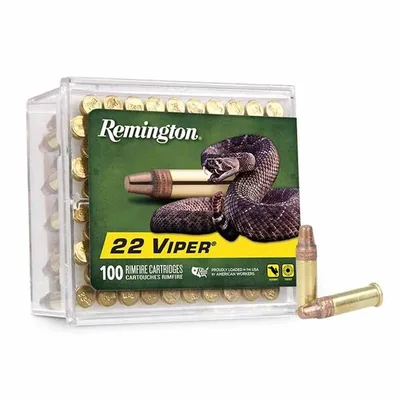 Balas Remington Viper 22 LR 36gr Solid Flat Copper Plated x100