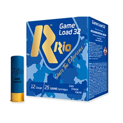 Cartuchos Rio Game Load 12GA Shot N5/32g x25