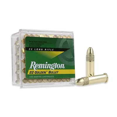 Balas Remington Golden Bullet 22 LR 40gr Solid x100