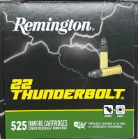 Balas Remington Thunderbolt 22 LR 40gr Solid x525