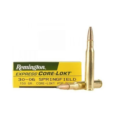 Balas Remington Core-Lokt 30-06 150gr SP x20