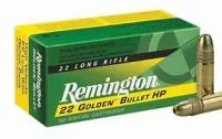 Balas Remington Golden Bullet 22 LR High Velocity HP x50
