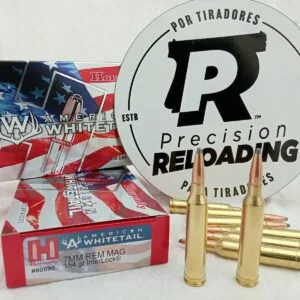 Balas Hornady American Whitetail 7mm Rem Mag 154gr