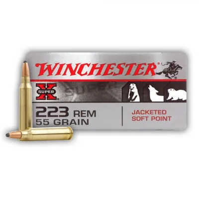 Balas Winchester 223 Rem 55gr JSP x20