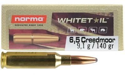 Balas Norma Whitetail 6.5 Creed 140gr