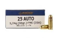 Balas Magtech 25 ACP 50gr FMJ x50
