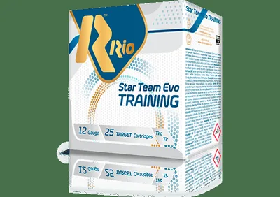 Cartuchos Rio Star Team Evo Training 12GA Shot N7.5/28g x25