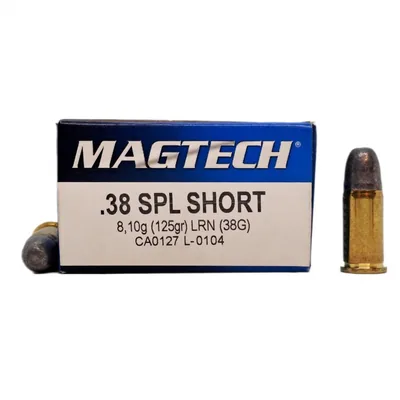 Balas Magtech 38 Spc 125gr Lead Round Nose x50