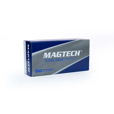 Balas Magtech 9mm 124gr FMJ Steel Case x50