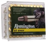Balas Remington Viper 22 LR 36gr Solid x100