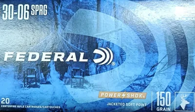 Balas Federal 30-06 150gr x20