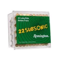 Balas Remington 22 LR Subsonic 40gr x100