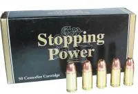 Balas Stopping Power 9mm 124gr FMJ x50