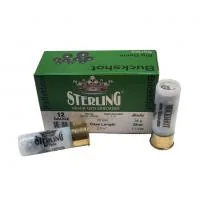 Cartuchos Sterling 12GA Buckshot x10