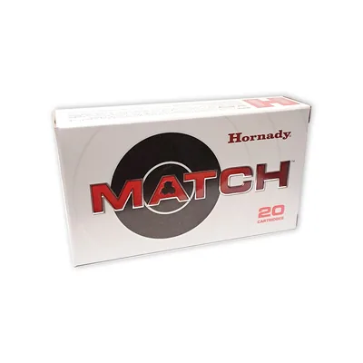 Balas Hornady Match 308 Win 178gr HP Boat Tail x20