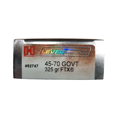 Balas Hornady Leverevolution 45 ACP 325gr FTX x20
