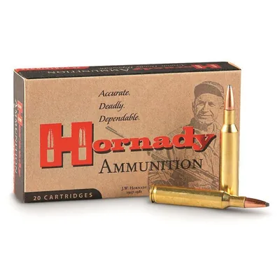 Balas Hornady 458 Win Mag 500gr Interbond Round Nose x20