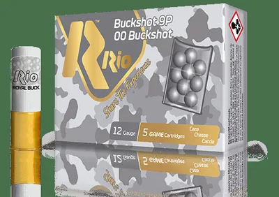 Cartuchos Rio 20GA Buckshot 9P x10