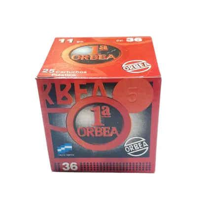 Cartuchos Orbea 36GA Shot N5/11g x25
