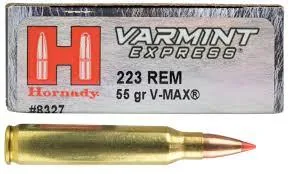 Balas Hornady Express 223 Rem 55gr Polymer Tip x20