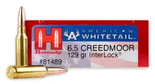 Balas Hornady American Whitetail 6.5 Creed 129gr Interlock