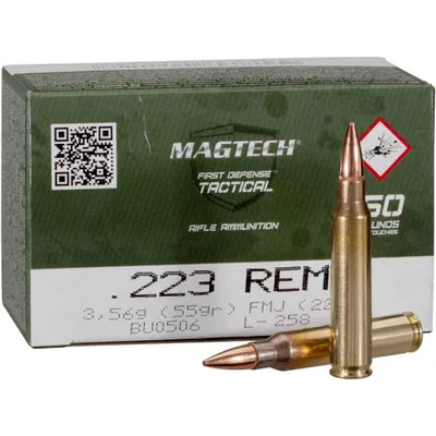 Balas Magtech 223 Rem 55gr FMJ x50