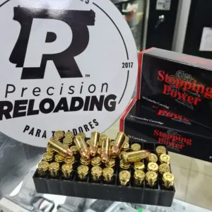 Balas Stopping Power 9mm 115gr