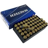 Balas Magtech 32 S&W 85gr Lead Round Nose x50