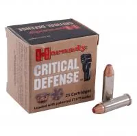 Balas Hornady Critical Defense 38 Spc 110gr FTX x25