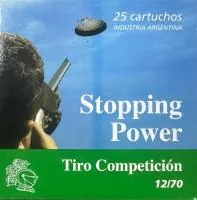 Cartuchos Stopping Power Tiro Competicion 12GA Shot N7.5/32g x25