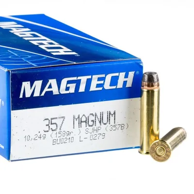 Balas Magtech 357 Mag 158gr SJHP x50