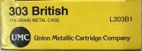 Balas Remington 303 Brit 174gr FMJ x20