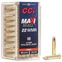 Balas CCI Maxi-Mag 22 WMR 40gr TMJ x50