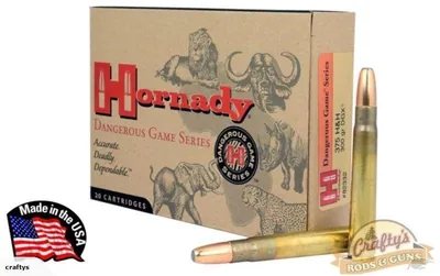 Balas Hornady Dangerous Game Series 375 H&H 300gr DGX x20