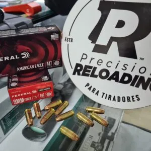 Balas Federal 9mm 147gr FMJ